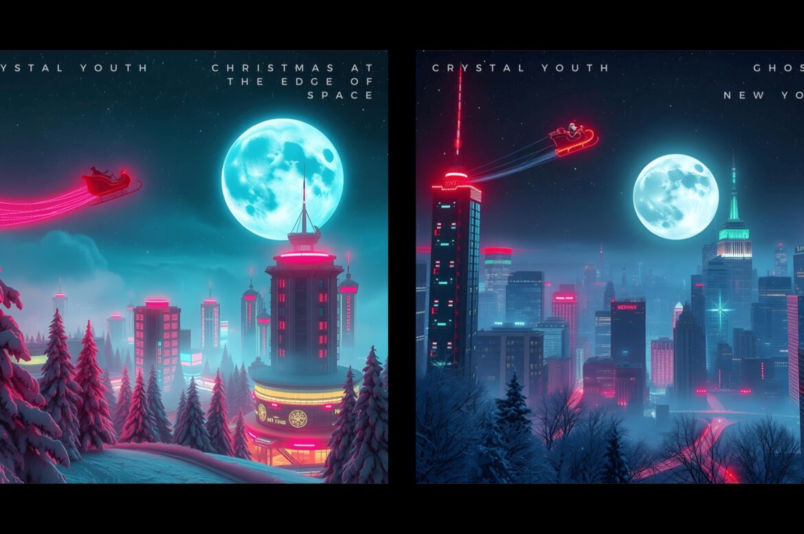 Crystal Youth Releases Christmas at the Edge of Space and Ghosts of New York