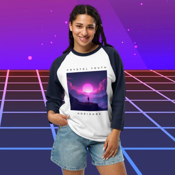 Horizons Album Cover 3/4 Sleeve Raglan Shirt